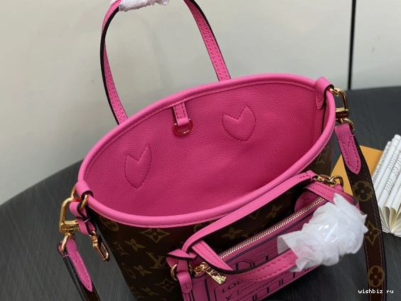WIS VUITTON LOUIS Out Neverfull Bandoulière BB Inside 0801